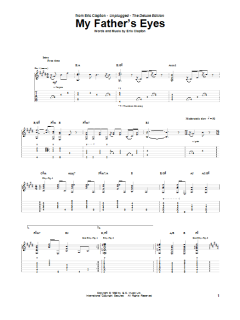 My Father's Eyes von Eric Clapton (Download) 