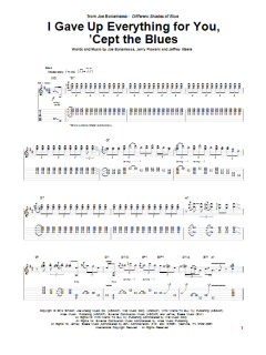 I Gave Up Everything For You, 'Cept The Blues von Joe Bonamassa (Download) 