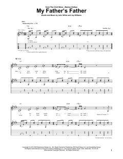My Father's Father von The Civil Wars (Download) 