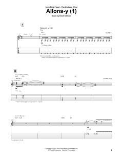 Allons Y (1) von Pink Floyd (Download) 