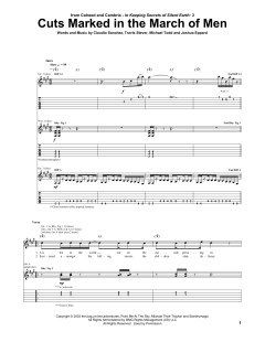 Cuts Marked In The March Of Men von Coheed And Cambria (Download) 