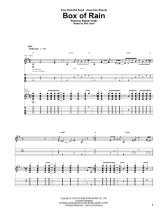Box Of Rain von Grateful Dead (Download) 
