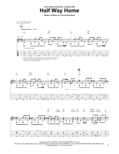 Half Way Home von Tommy Emmanuel (Download) 