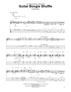 Guitar Boogie Shuffle von The Virtues (Download) 