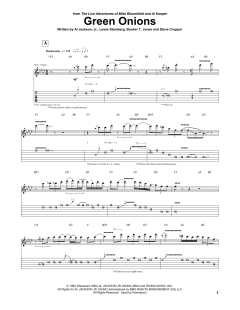 Green Onions von Michael Bloomfield (Download) 