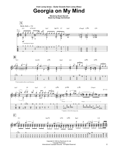Georgia On My Mind von Ray Charles (Download) 