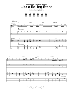 Like A Rolling Stone von Bob Dylan (Download) 
