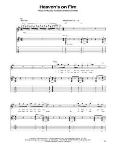 Heaven's On Fire von Kiss (Download) 