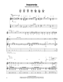 Insomnia von Megadeth (Download) 
