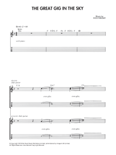 The Great Gig In The Sky von Pink Floyd (Download) 