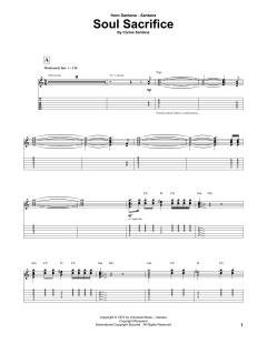 Soul Sacrifice von Carlos Santana (Download) 