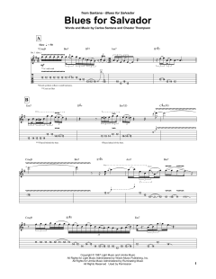 Blues For Salvador von Carlos Santana (Download) 