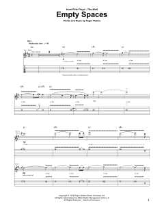 Empty Spaces von Pink Floyd (Download) 