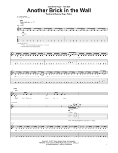 Another Brick In The Wall von Pink Floyd (Download) 