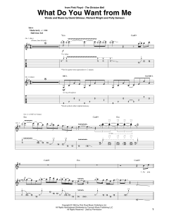 What Do You Want From Me von Pink Floyd (Download) 