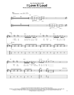 I Love It Loud von Kiss (Download) 