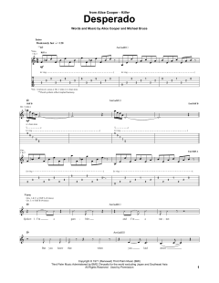 Desperado von Alice Cooper (Download) 