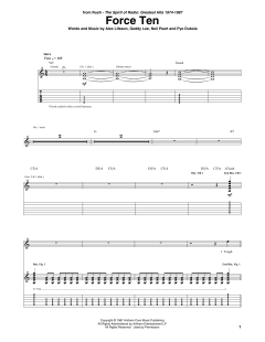 Force Ten von Rush (Download) 