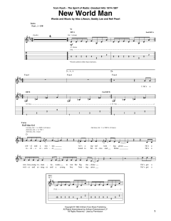 New World Man von Rush (Download) 