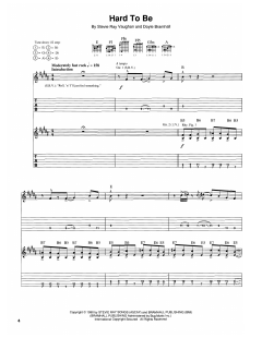 Hard To Be von Stevie Ray Vaughan (Download) 