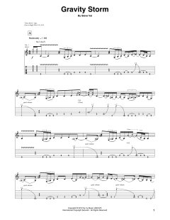 Gravity Storm von Steve Vai (Download) 