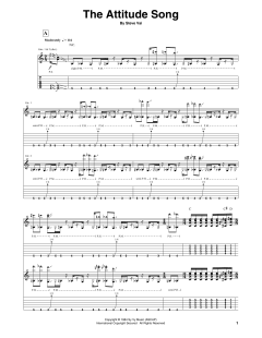 The Attitude Song von Steve Vai (Download) 