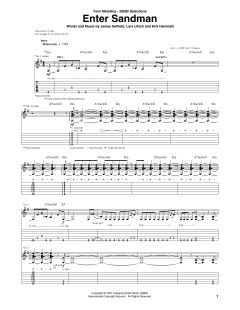 Enter Sandman von Metallica (Download) 