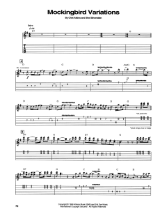 Mockingbird Variations von Chet Atkins (Download) 