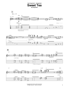 Sweet Tea von Greg Koch (Download) 