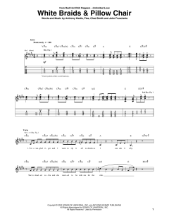 White Braids & Pillow Chair von Red Hot Chili Peppers (Download) 