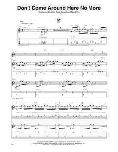 Don't Come Around Here No More von Tom Petty (Download) 