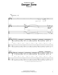 Danger Zone von Steve Vai (Download) 