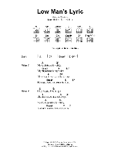 Low Man's Lyric von Metallica (Download) 