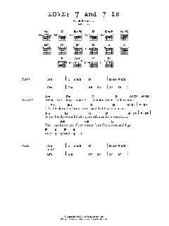7 And 7 Is von Love (Download) 