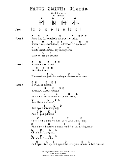 Gloria von Patti Smith (Download) 