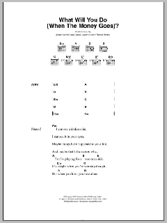 What Will You Do (When The Money Goes) von Joseph Carnall (Download) 