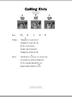 Calling Elvis von Dire Straits (Download) 