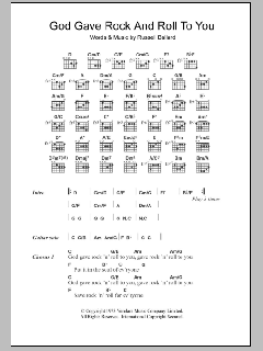 God Gave Rock And Roll To You von Russell Ballard (Download) 