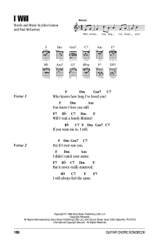 I Will von The Beatles (Download) 