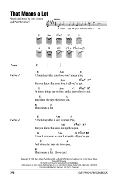 That Means A Lot von The Beatles (Download) 
