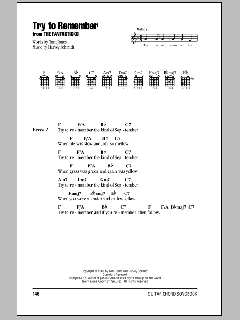 Try To Remember von Harvey Schmidt (Download) 