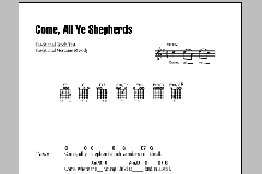 Come, All Ye Shepherds von Traditional (Download) 