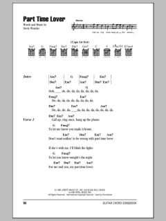 Part Time Lover von Stevie Wonder (Download) 