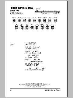 I Could Write A Book (Download) 