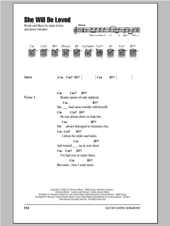 She Will Be Loved von Maroon 5 (Download) 