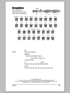 Breakthru von Queen (Download) 