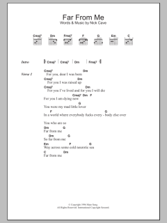 Far From Me von Nick Cave (Download) 