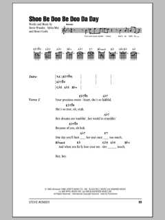 Shoo Be Doo Be Doo Da Day von Stevie Wonder (Download) 