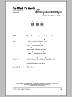 For What It's Worth von Buffalo Springfield (Download) 