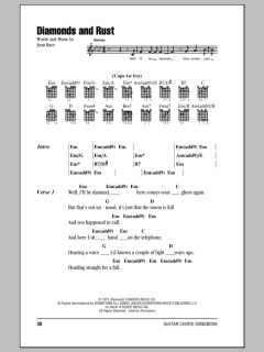 Diamonds and Rust von Joan Baez (Download) 